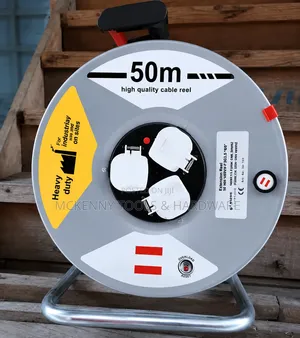 50M Heavy Duty Extension Cable Reel – Industrial Cable Reel