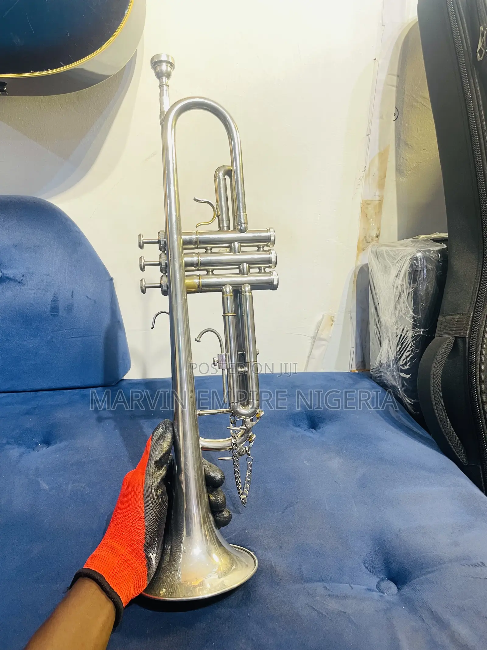Neatly User Professional Silver Trumpet