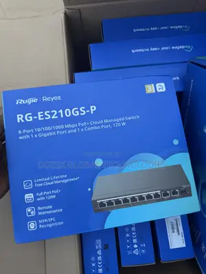 Ruijie 8 Ports Gigabits and Poe Managed Switch