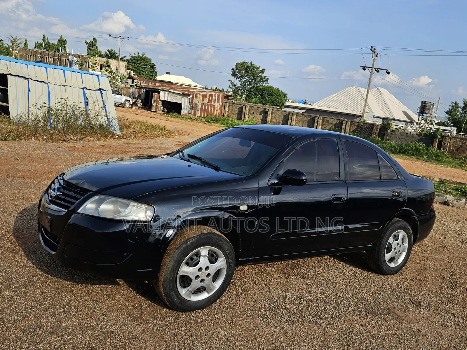 Nissan Sunny 2008 Black