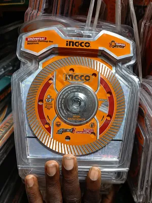 INGCO 115mm (41⁄2") Diamond Cutting Disc – Concrete & Stone
