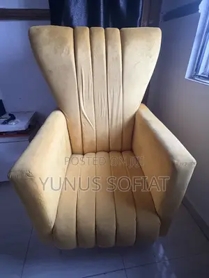 Elegant Yellow One Sitter Chair