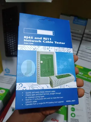 RJ45 and RJ11 Network Cable Tester