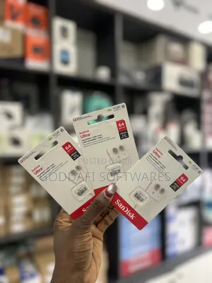 SanDisk Ultra 64GB Micro SD Card 100mb/S | Goddafi Stores