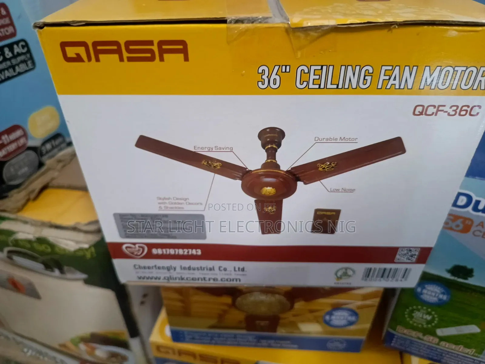 36 Inches Ceiling Fan
