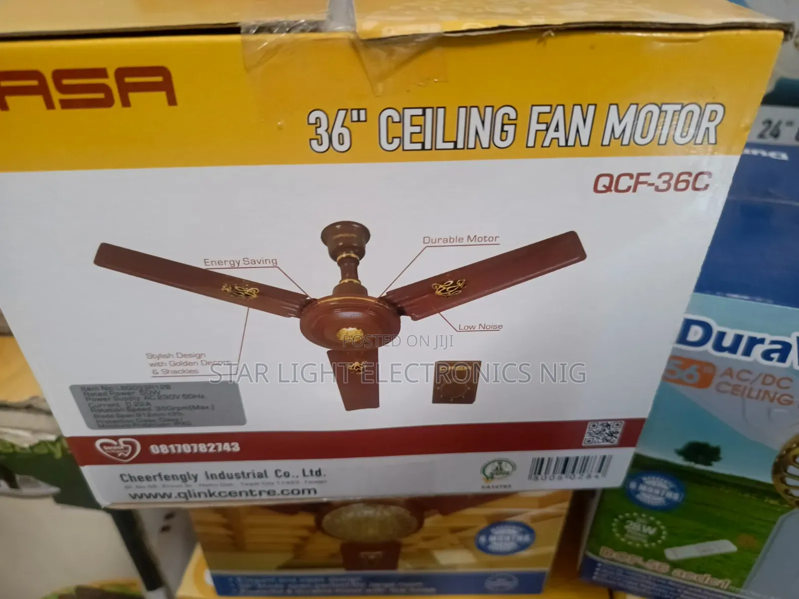 36 Inches Ceiling Fan