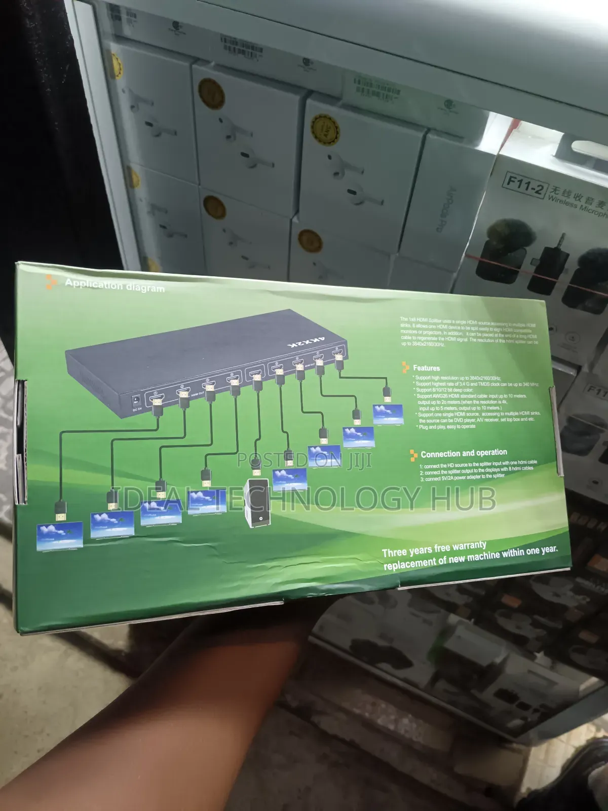 HDMI 4k 1x8 Splitter