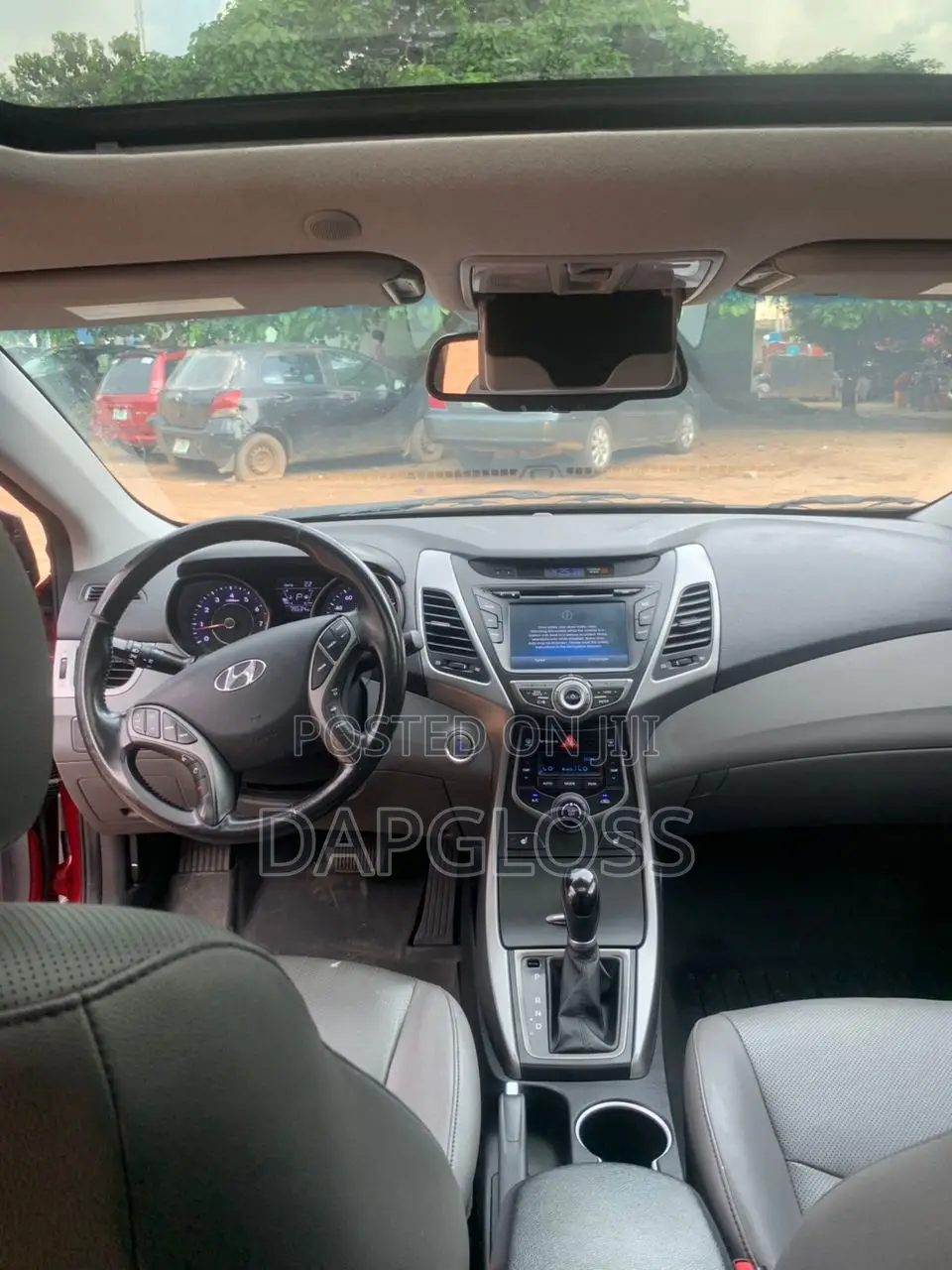 Hyundai Elantra 2014 Red