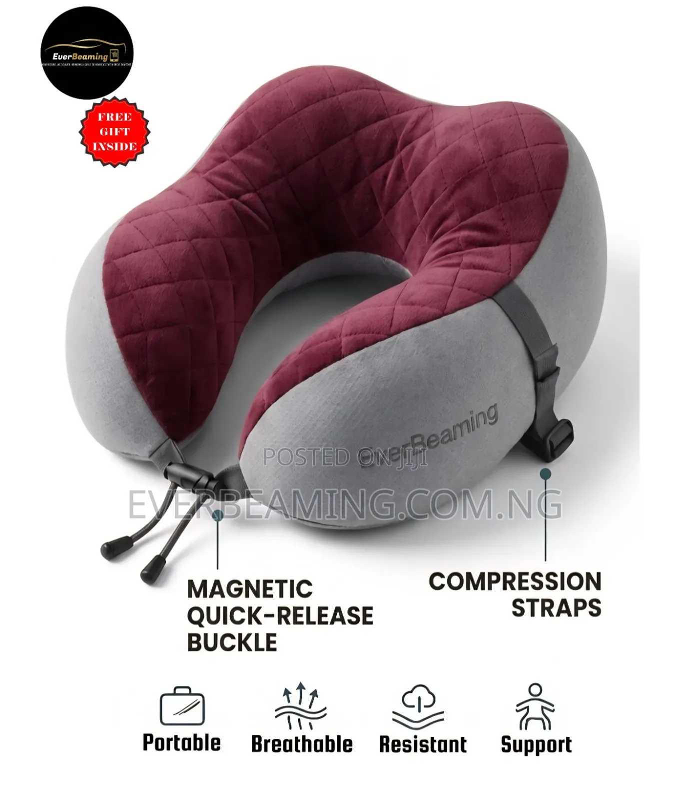 EverBeaming Premium Neck Pillow