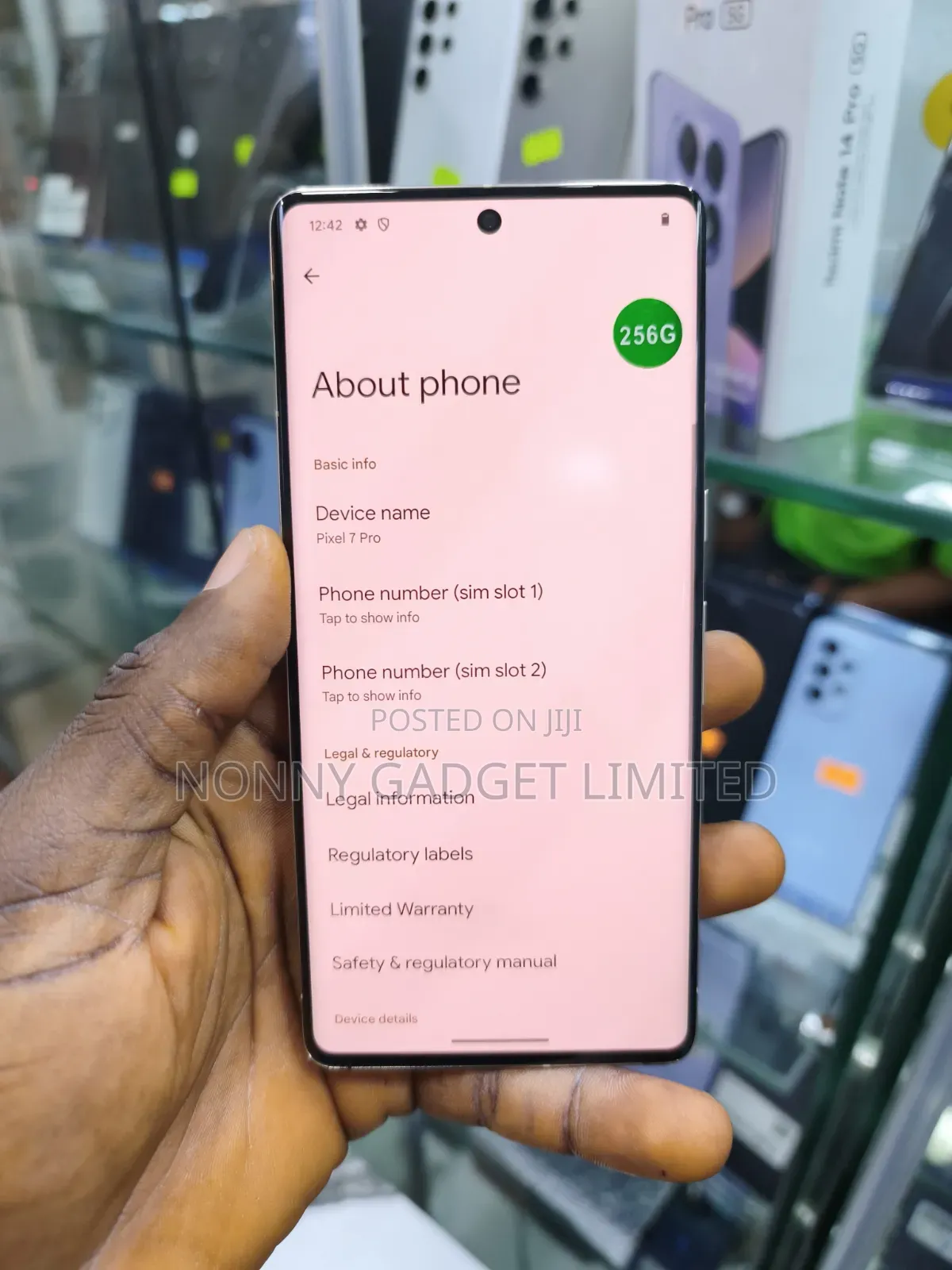 Google Pixel 7 Pro 256 GB Green