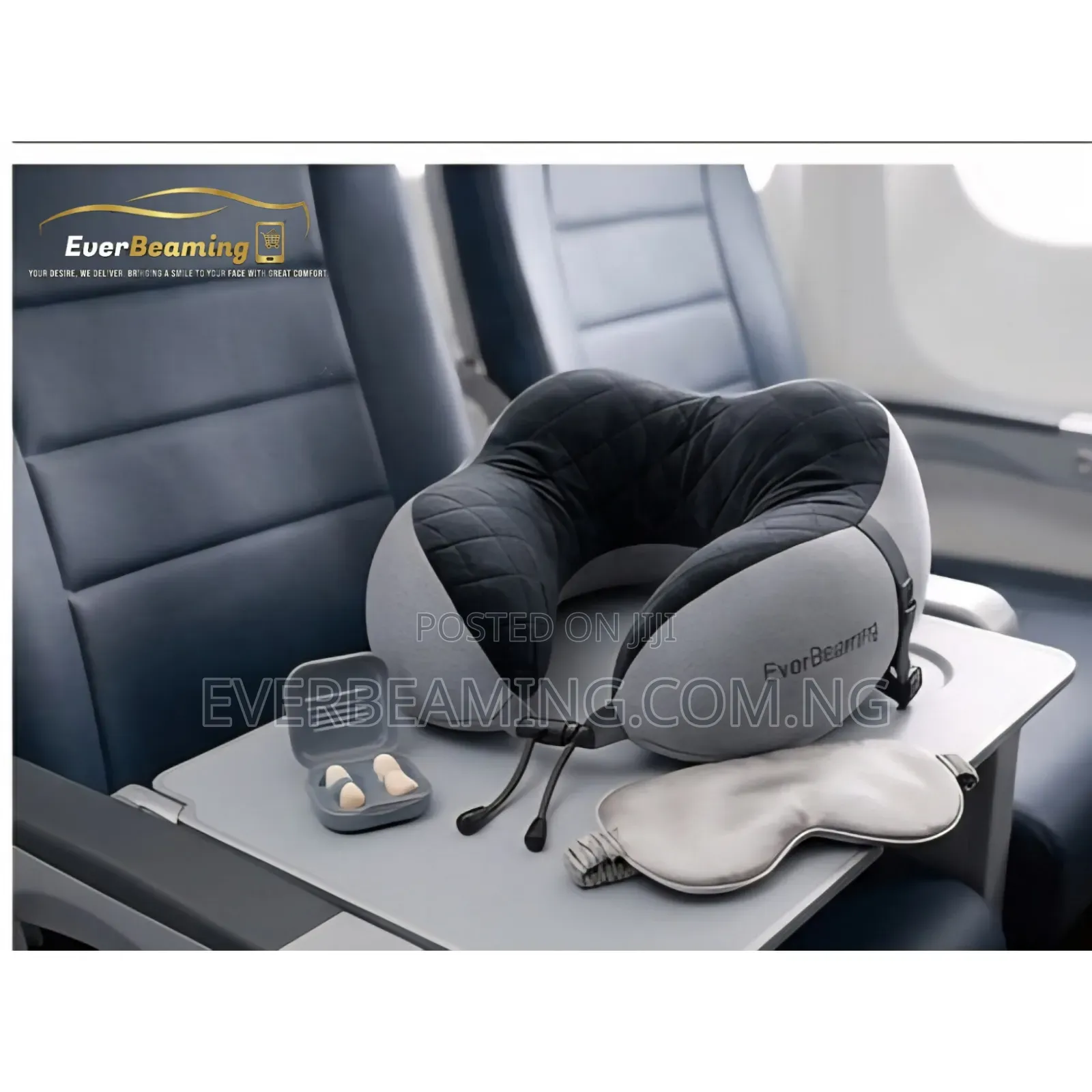 EverBeaming Neck Pillow _ Grey