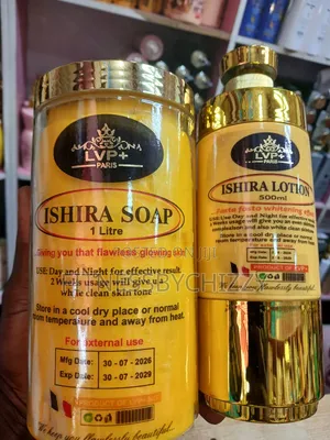 Ishira Whitening Body Lotion Plus Soap