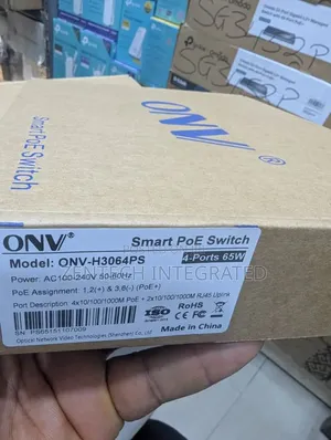 ONV 4port Gigabit PoE Switch