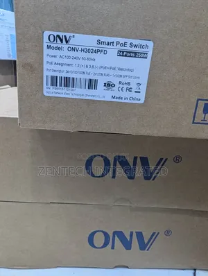 ONV 24port Gigabit PoE With SFP Port