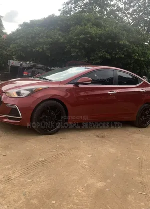 Hyundai Elantra Limited PZEV 4dr Sedan (1.8L 4cyl 6A) 2014 Red