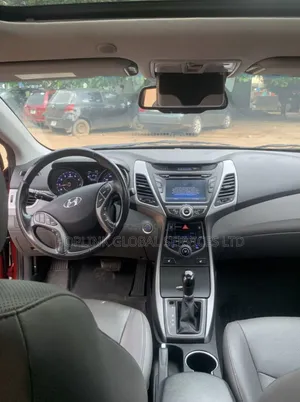 Hyundai Elantra Limited PZEV 4dr Sedan (1.8L 4cyl 6A) 2014 Red
