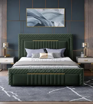 Premium Modern Upholstered Bed Frame