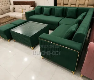 Luxury 7-Seater  Sofa Set (3+2+1+1) – Premium Quality