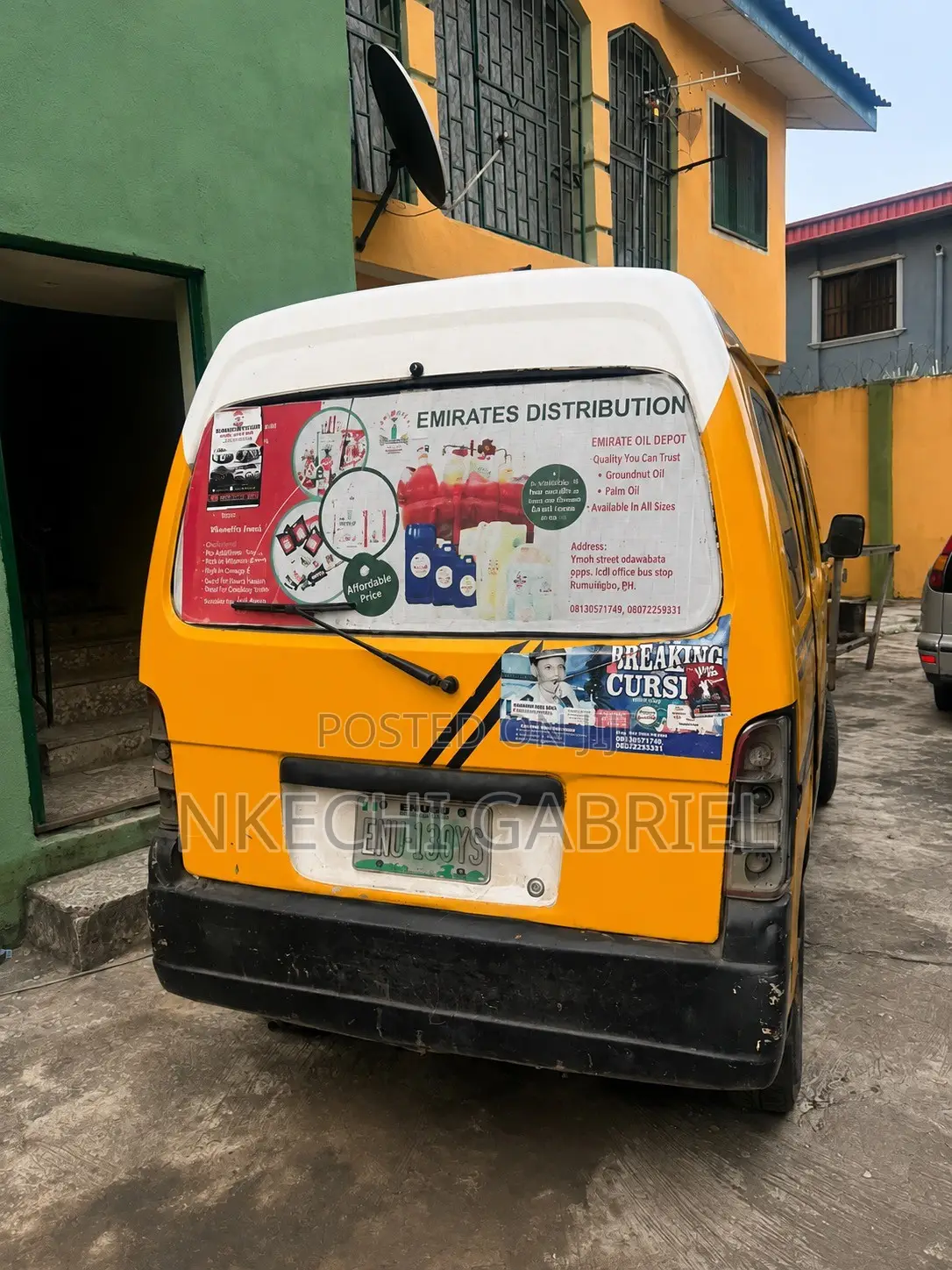Suzuki APV Minibus 2012 Yellow