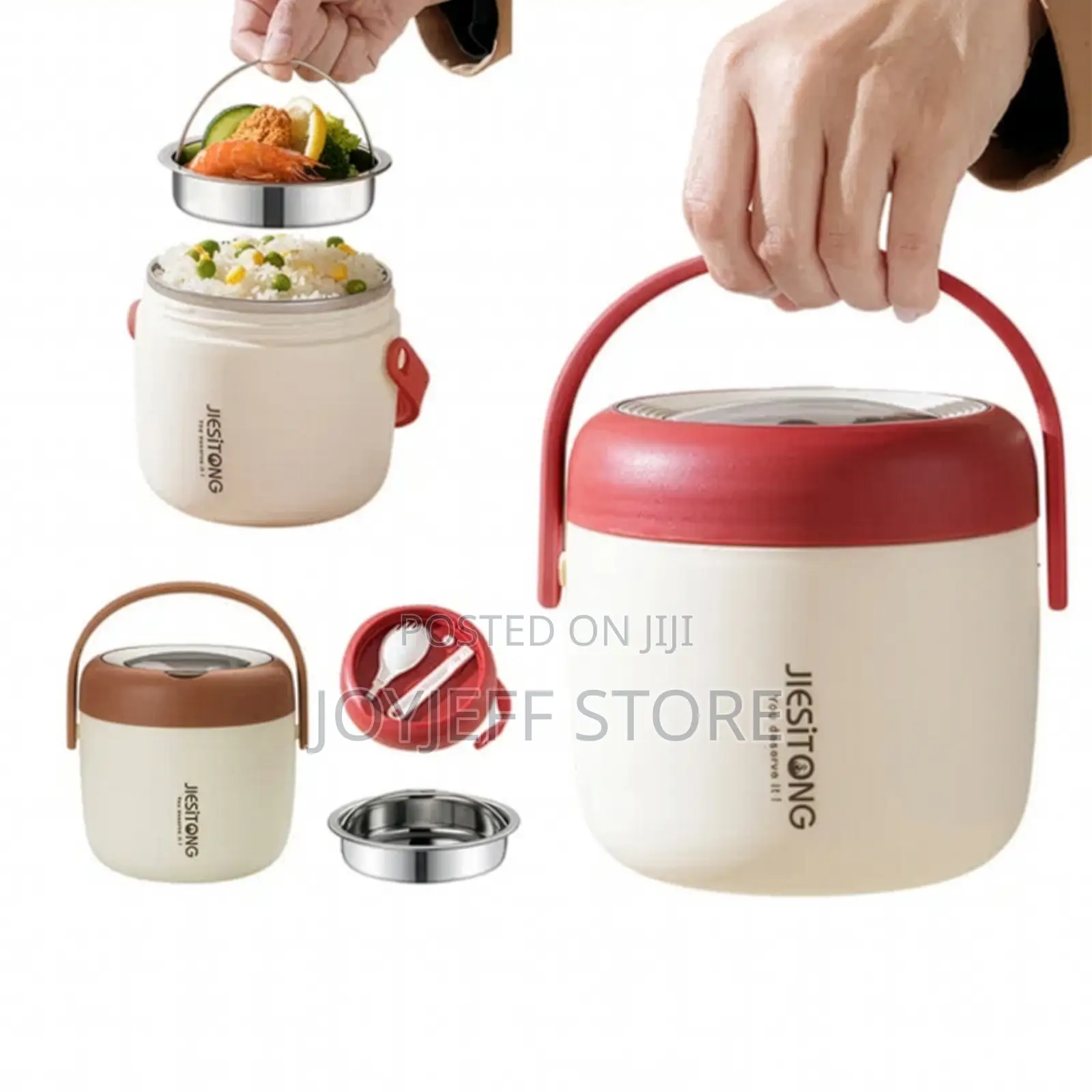 Portable Stainless Double-Layer Lunch Box/Portable , 1 Piece,