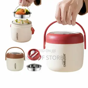 Portable Stainless Double-Layer Lunch Box/Portable , 1 Piece,