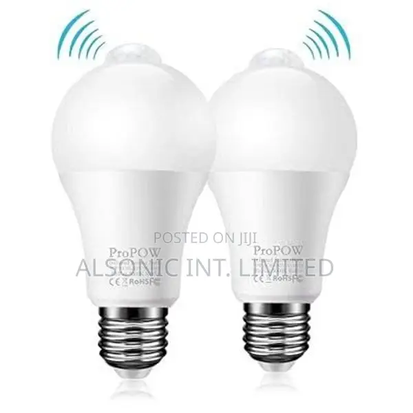 PIR Motion Sensor LED Bulb Light Automatic InfraredE27/B22