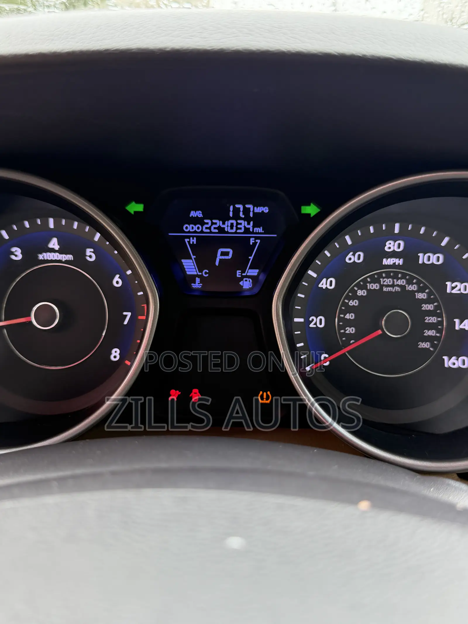 Hyundai Elantra 2012 Black
