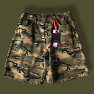 Men’s Camo Denim Shorts