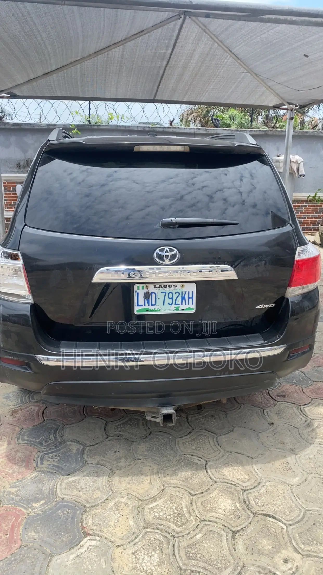 Toyota Highlander 2012 Black