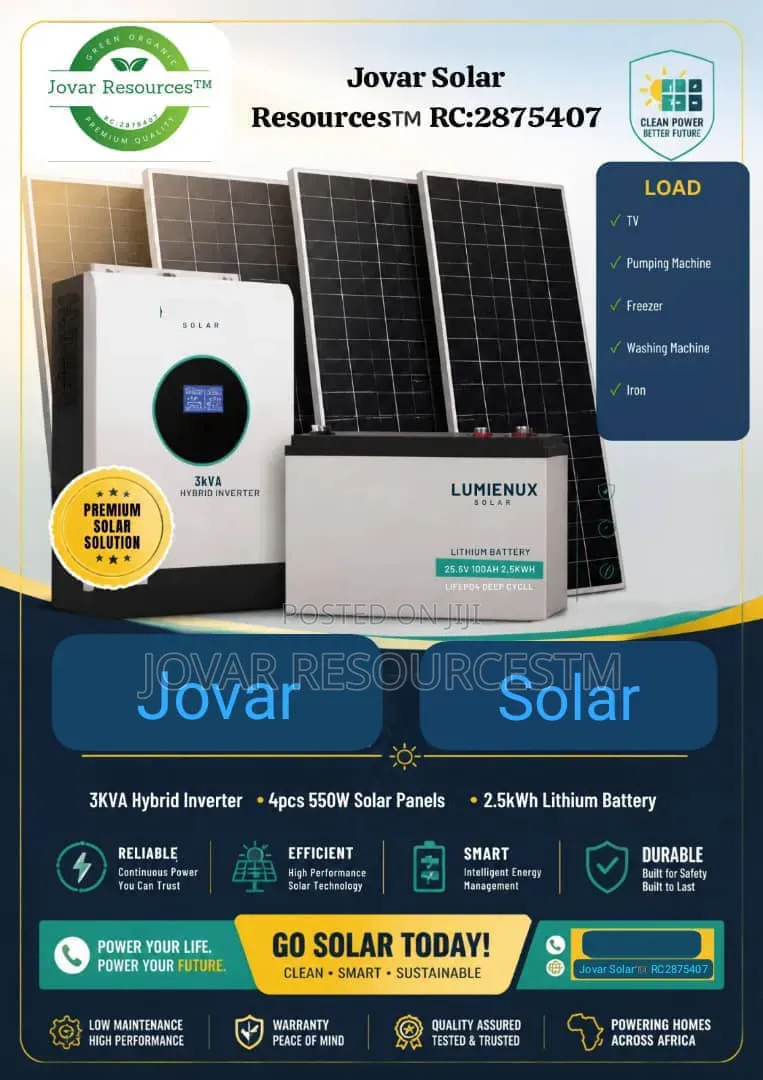 3kva Hybrid Inverter Solar Setup