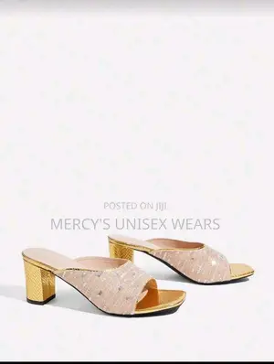 Thick Heels Comfortable and Fashionable Peep Toe Semi Sandals