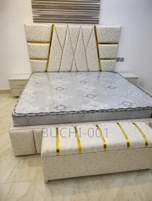 Premium Modern Upholstered Bed Frame