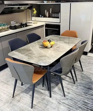 Quality Imported Dining Table With 6 Chairs