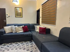 L Shaped Sofa With Two Single Sofa and Dining