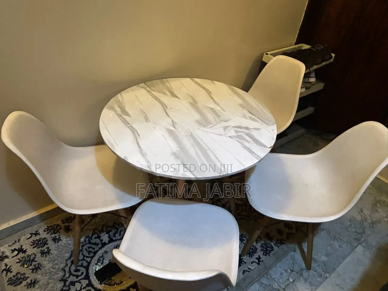 L Shaped Sofa With Two Single Sofa and Dining