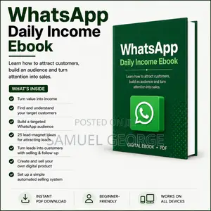 WhatsApp Daily Income Ebook