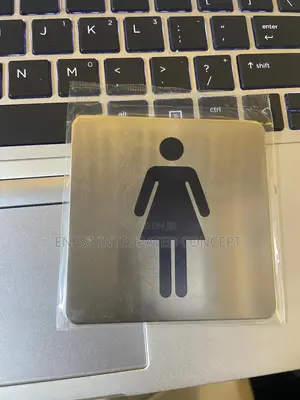 High Quality Stainless Steel Antirust Square Female Signage