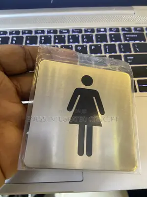 High Quality Stainless Steel Antirust Square Female Signage