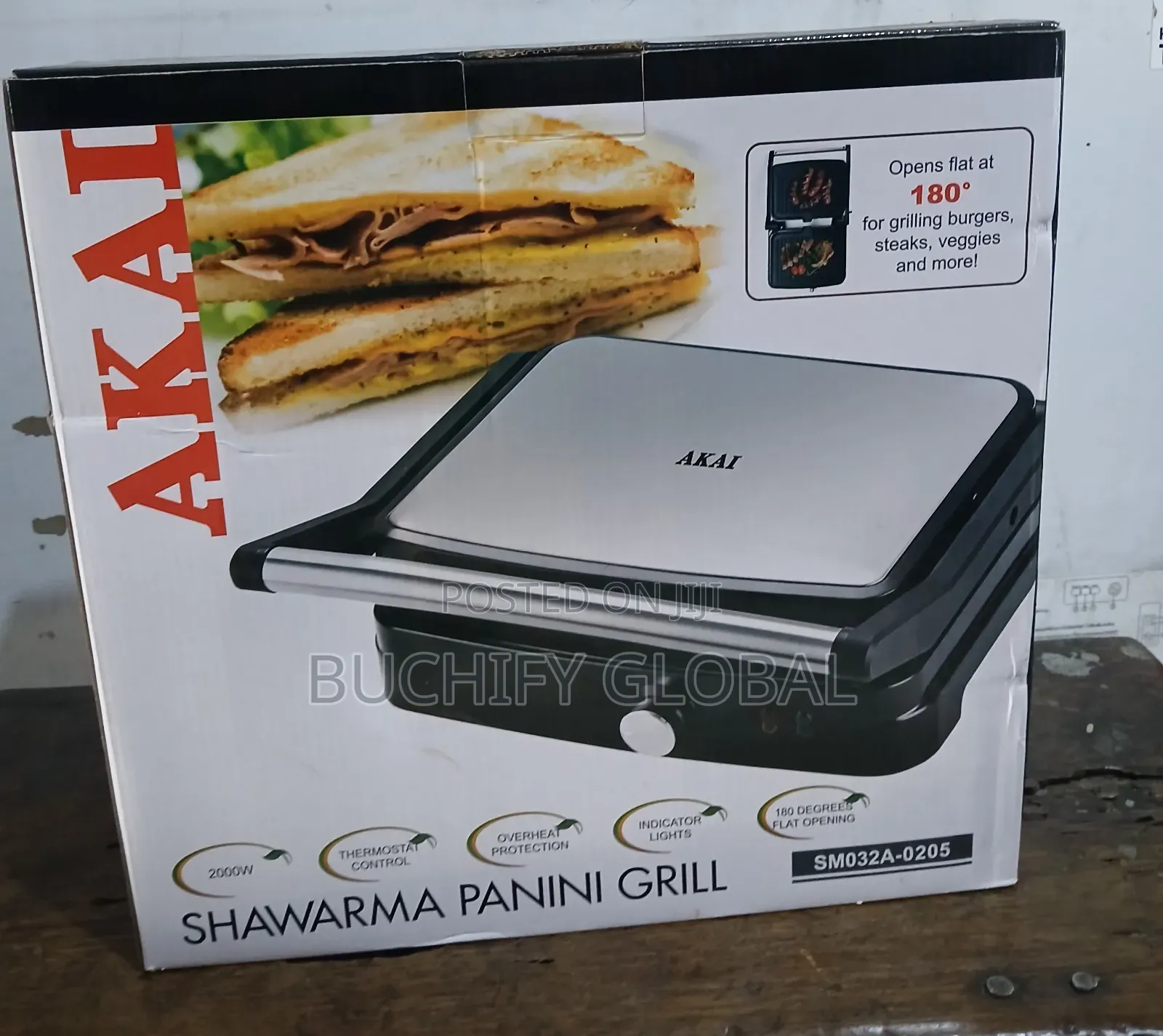 Akai Shawarma Panini Grill