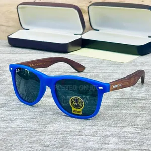 Rayban Luxury Wooden Handle Designer Sunglasses