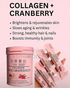 Collagen Cranberry Solid Beverage