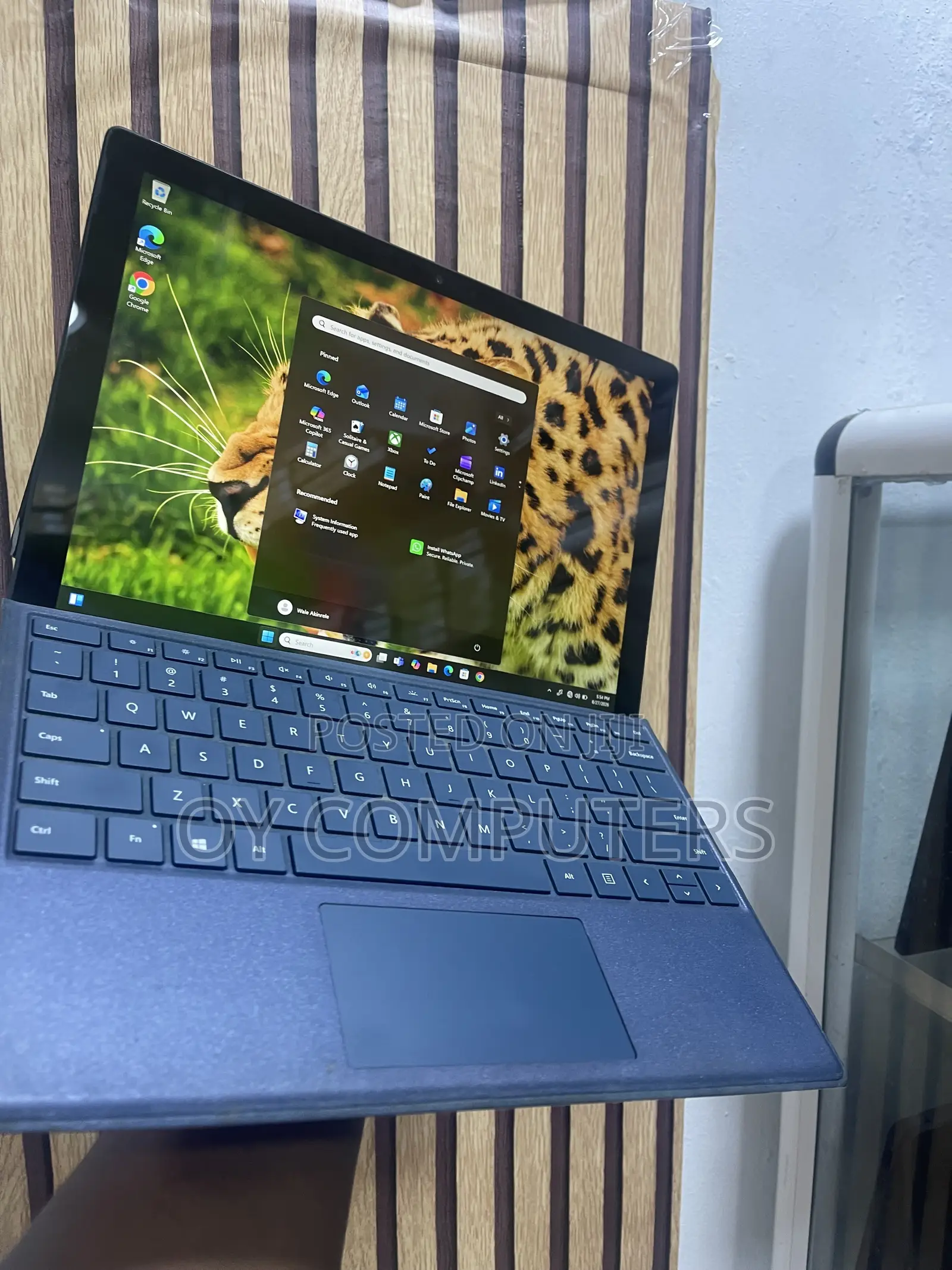 Laptop Microsoft Surface Pro 7 8GB Intel Core i5 SSD 256GB