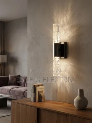 Black Body Bottle Glass 
Wall Light ,White and Warm White