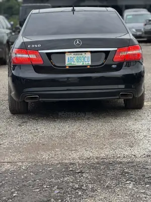 Mercedes-Benz E350 2010 Black