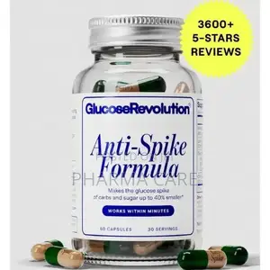 Anti-Spike Formula 60 Capsules Blood Glucose Support
