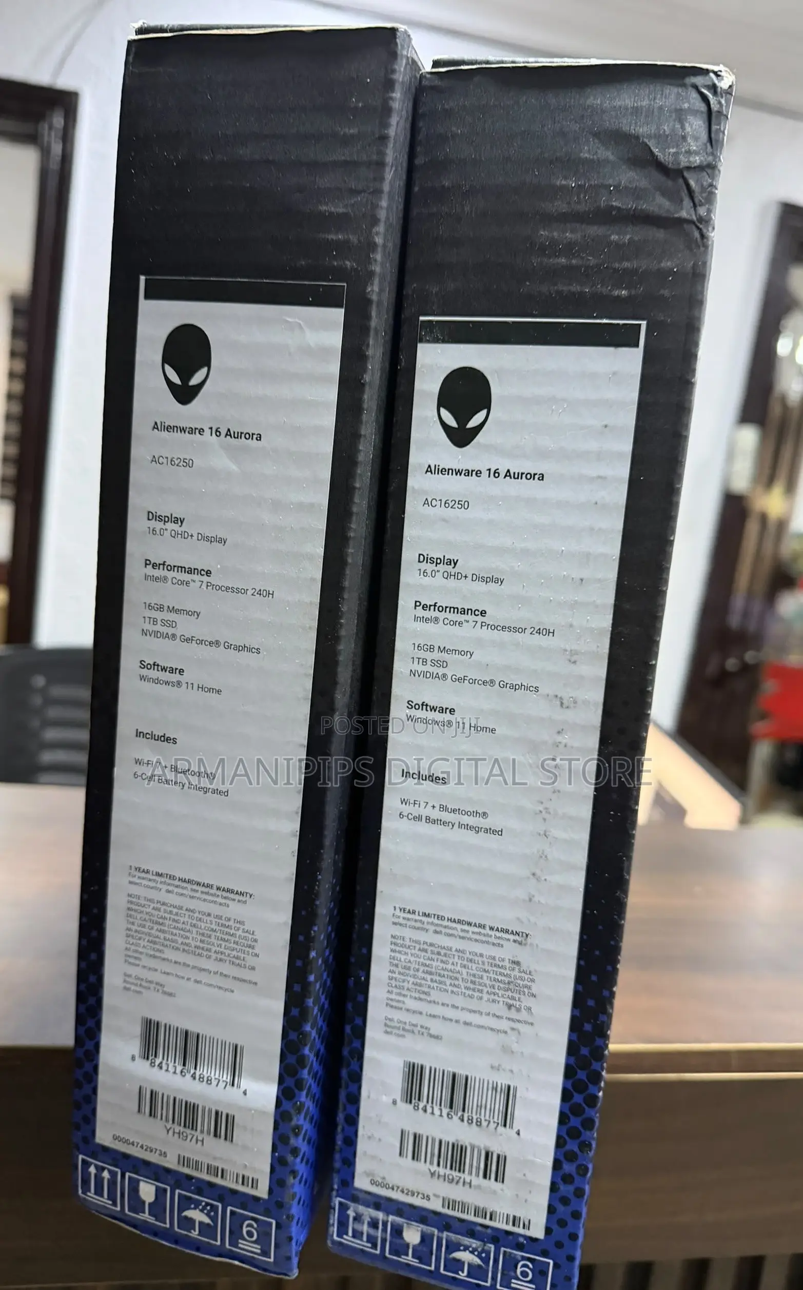 Laptop Alienware 16 Aurora 16GB Intel Core 7 SSD 1T