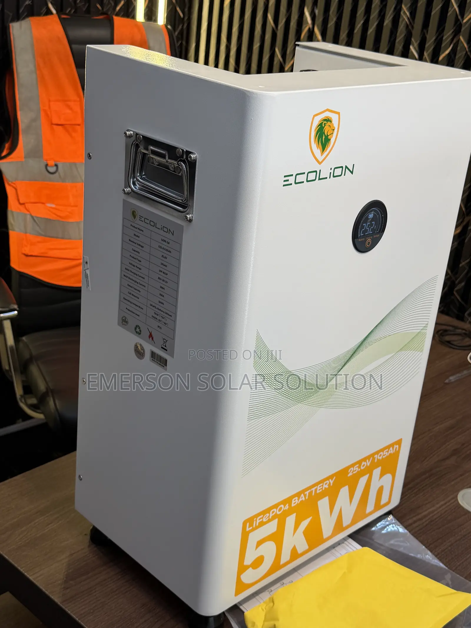 Ecolion 5kWh Backup Power Battery