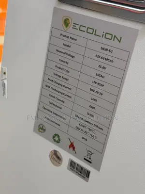 Ecolion 5kWh Backup Power Battery