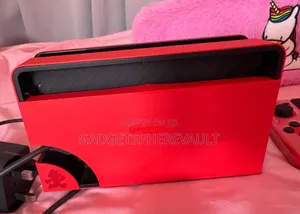 Nintendo Switch Mario Red OLED Bundle
