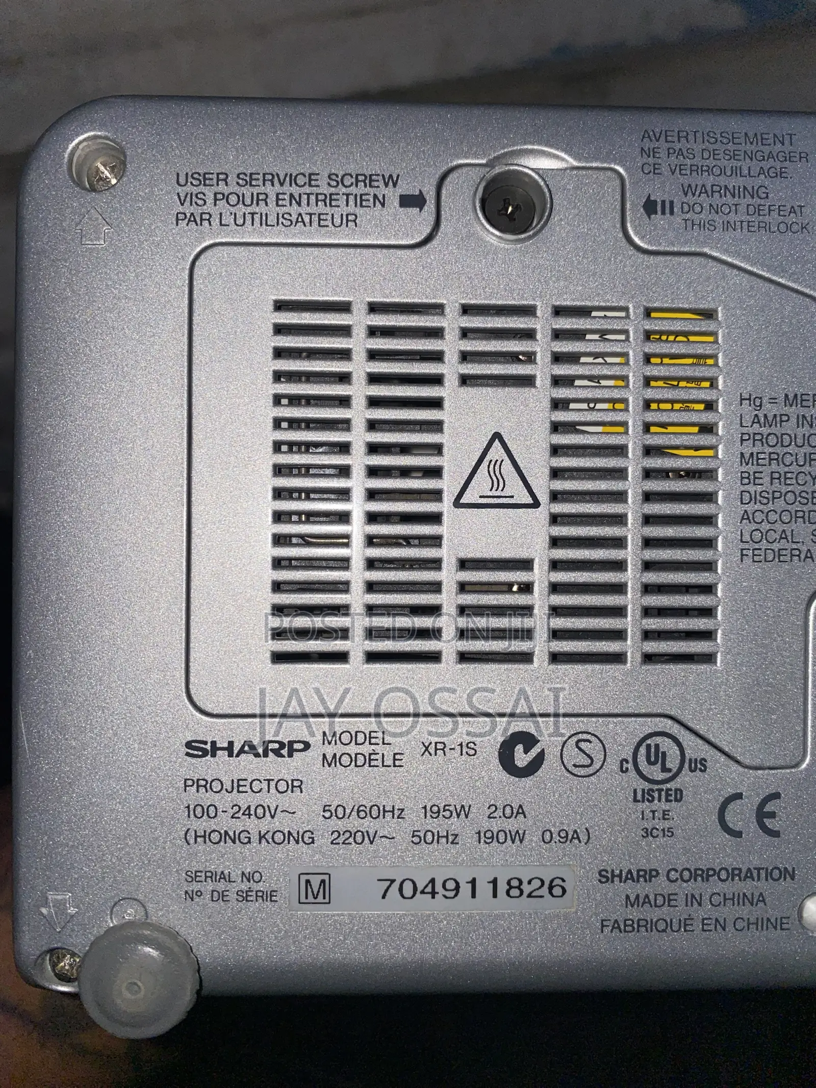 Sharp Notevision DLP Projector